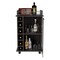 Tuhome Dukat Bar Cart, Two Shelves, Six Built-in Wine Rack, Four Casters, Espresso MLV4443 - alternate 6
